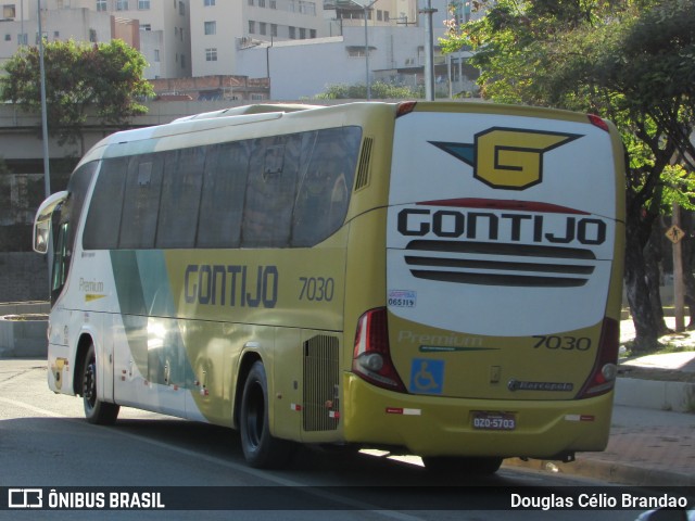 Empresa Gontijo de Transportes 7030 na cidade de Belo Horizonte, Minas Gerais, Brasil, por Douglas Célio Brandao. Número da foto: #11885276.