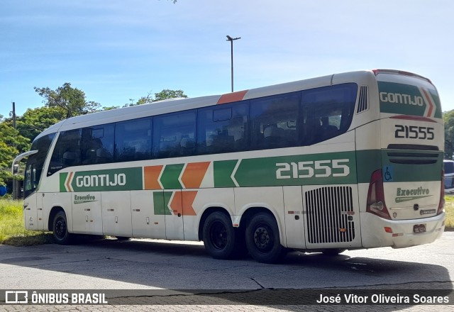 Empresa Gontijo de Transportes 21555 na cidade de São Paulo, São Paulo, Brasil, por José Vitor Oliveira Soares. Número da foto: #11883451.