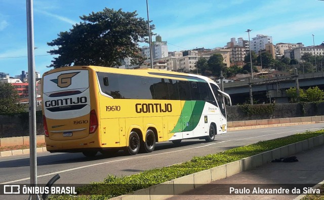 Empresa Gontijo de Transportes 19610 na cidade de Belo Horizonte, Minas Gerais, Brasil, por Paulo Alexandre da Silva. Número da foto: #11887810.