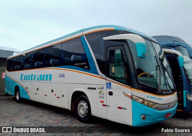 Emtram 4340 na cidade de Feira de Santana, Bahia, Brasil, por Fabio Soares. Número da foto: #11886071.