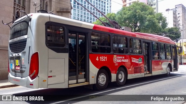 Himalaia Transportes > Ambiental Transportes Urbanos 4 1521 na cidade de São Paulo, São Paulo, Brasil, por Felipe Arguelho. Número da foto: #11886484.