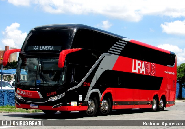 Lirabus 23105 na cidade de São Paulo, São Paulo, Brasil, por Rodrigo  Aparecido. Número da foto: #11887210.