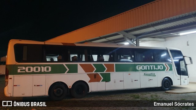 Empresa Gontijo de Transportes 20010 na cidade de Roseira, São Paulo, Brasil, por Emanuel Sócrates. ID da foto: 11886392.