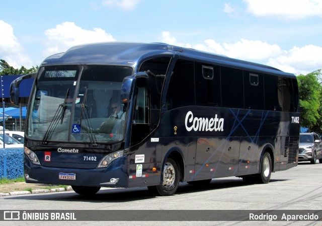 Viação Cometa 71402 na cidade de São Paulo, São Paulo, Brasil, por Rodrigo  Aparecido. ID da foto: 11887200.