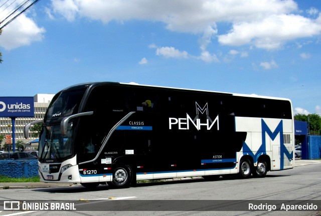 Empresa de Ônibus Nossa Senhora da Penha 61270 na cidade de São Paulo, São Paulo, Brasil, por Rodrigo  Aparecido. ID da foto: 11886354.