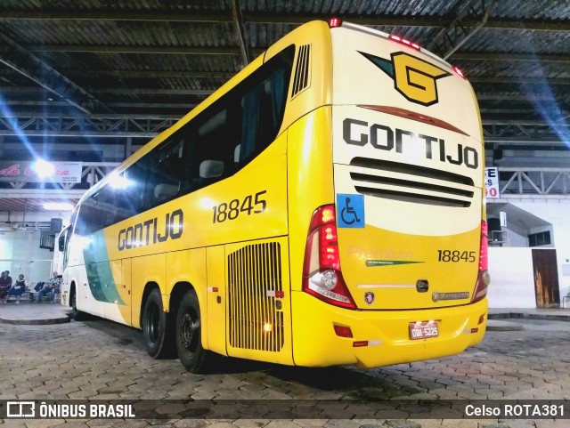 Empresa Gontijo de Transportes 18845 na cidade de Ipatinga, Minas Gerais, Brasil, por Celso ROTA381. Número da foto: #11887564.