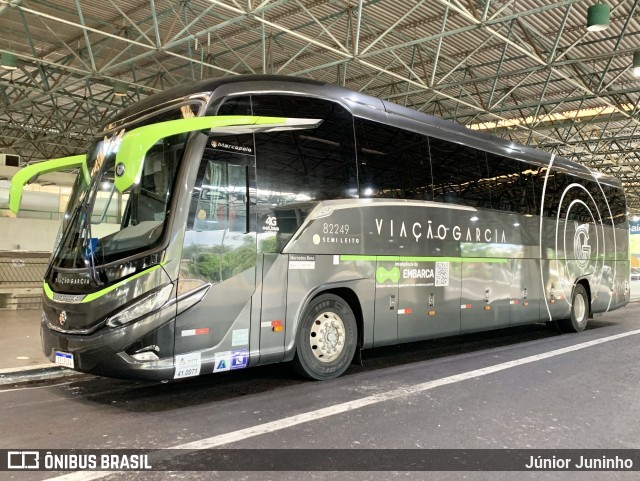 Viação Garcia 82249 na cidade de Bauru, São Paulo, Brasil, por Júnior Juninho. Número da foto: #11887231.