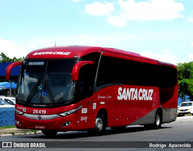 Viação Santa Cruz 26419 na cidade de São Paulo, São Paulo, Brasil, por Rodrigo  Aparecido. ID da foto: 11887140.