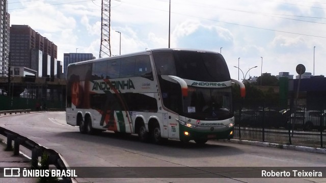 Empresa de Transportes Andorinha 7305 na cidade de São Paulo, São Paulo, Brasil, por Roberto Teixeira. ID da foto: 11887701.