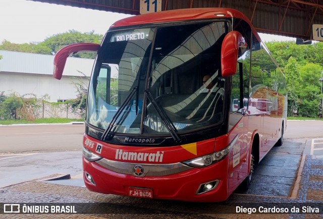 Expresso Itamarati 6895 na cidade de Rio Claro, São Paulo, Brasil, por Diego Cardoso da Silva. ID da foto: 11886439.