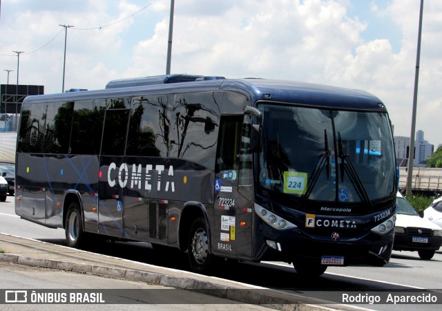 Viação Cometa 723234 na cidade de São Paulo, São Paulo, Brasil, por Rodrigo  Aparecido. Número da foto: #11887158.