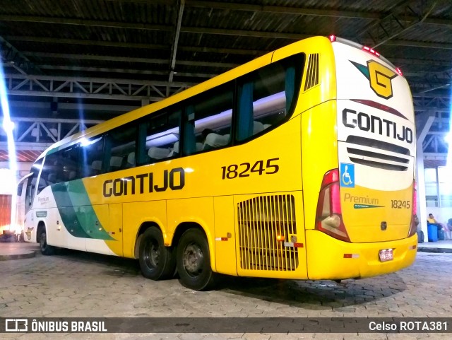 Empresa Gontijo de Transportes 18245 na cidade de Ipatinga, Minas Gerais, Brasil, por Celso ROTA381. ID da foto: 11887567.