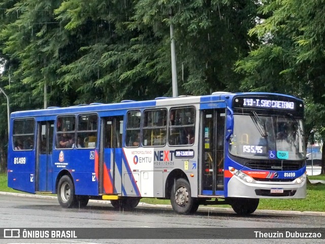 Next Mobilidade - ABC Sistema de Transporte 81.499 na cidade de São Bernardo do Campo, São Paulo, Brasil, por Theuzin Dubuzzao. ID da foto: 11887339.