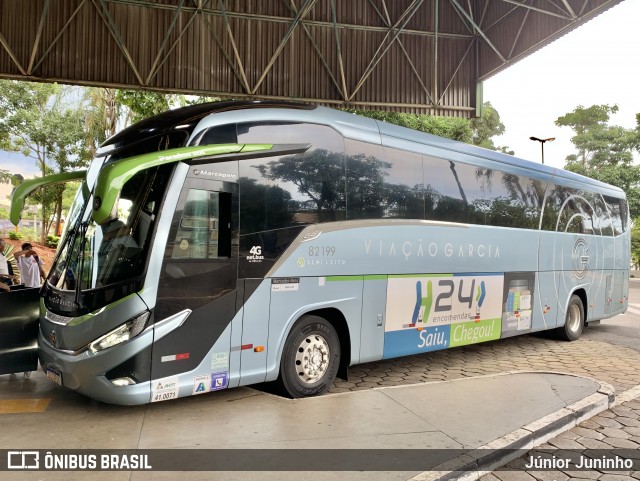 Viação Garcia 82199 na cidade de Bauru, São Paulo, Brasil, por Júnior Juninho. Número da foto: #11887214.