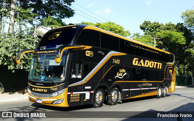 Auto Viação Gadotti 7400 na cidade de São Paulo, São Paulo, Brasil, por Francisco Ivano. Número da foto: #11888560.