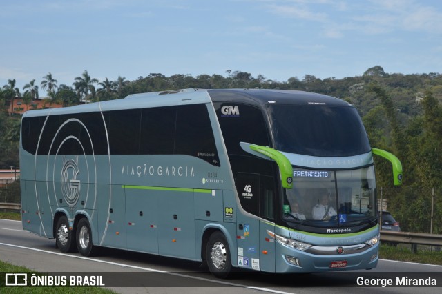 Viação Garcia 8484 na cidade de Santa Isabel, São Paulo, Brasil, por George Miranda. ID da foto: 11887587.