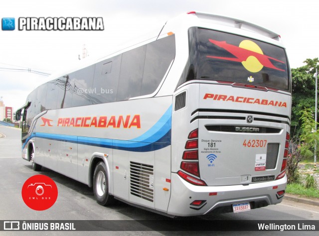 Viação Piracicabana 462307 na cidade de Campinas, São Paulo, Brasil, por Wellington Lima. Número da foto: #11886128.