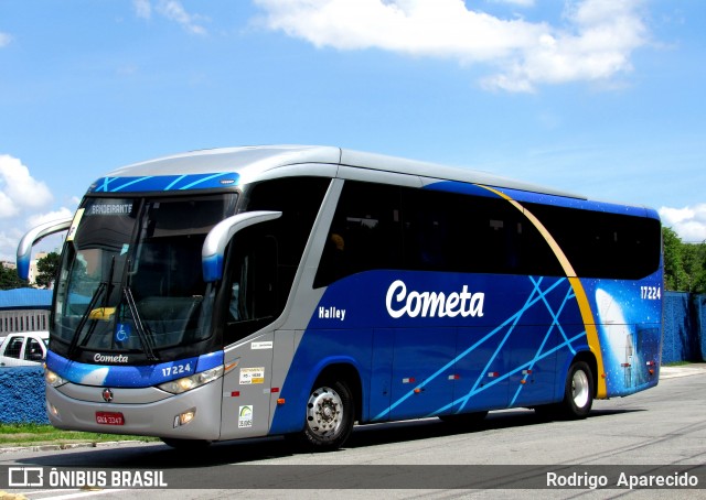 Viação Cometa 17224 na cidade de São Paulo, São Paulo, Brasil, por Rodrigo  Aparecido. Número da foto: #11886344.