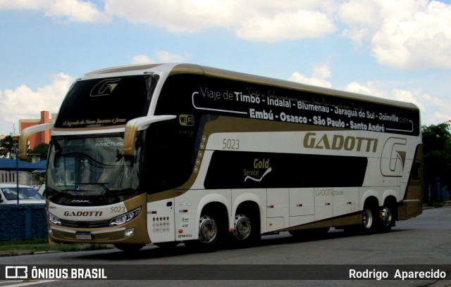 Auto Viação Gadotti 5023 na cidade de São Paulo, São Paulo, Brasil, por Rodrigo  Aparecido. ID da foto: 11889160.