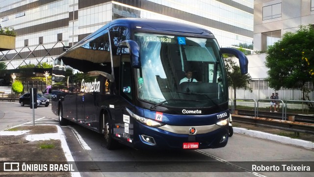 Viação Cometa 719552 na cidade de São Paulo, São Paulo, Brasil, por Roberto Teixeira. ID da foto: 11890266.