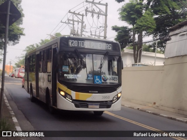 Viação Campo dos Ouros 3950 na cidade de Guarulhos, São Paulo, Brasil, por Rafael Lopes de Oliveira. Número da foto: #11889743.