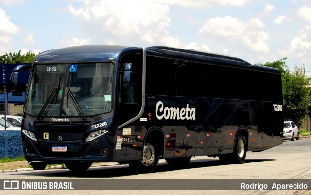Viação Cometa 722200 na cidade de São Paulo, São Paulo, Brasil, por Rodrigo  Aparecido. Número da foto: #11890936.