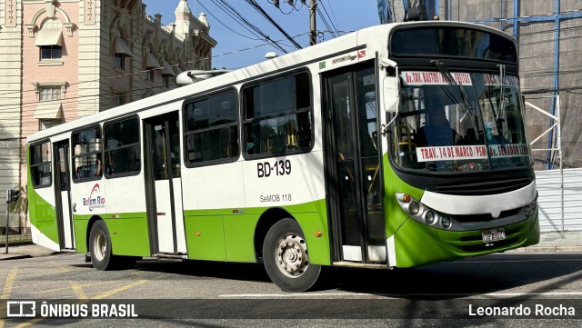 Belém Rio Transportes BD-139 na cidade de Belém, Pará, Brasil, por Leonardo Rocha. Número da foto: #11888920.