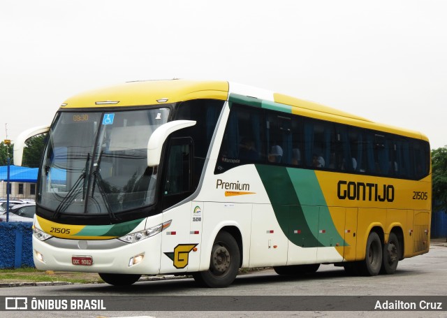 Empresa Gontijo de Transportes 21505 na cidade de São Paulo, São Paulo, Brasil, por Adailton Cruz. Número da foto: #11890958.