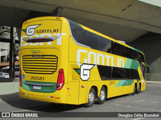 Empresa Gontijo de Transportes 25020 na cidade de Belo Horizonte, Minas Gerais, Brasil, por Douglas Célio Brandao. ID da foto: 11890585.