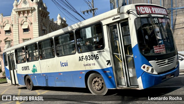 Viação Forte AF-93016 na cidade de Belém, Pará, Brasil, por Leonardo Rocha. Número da foto: #11888910.