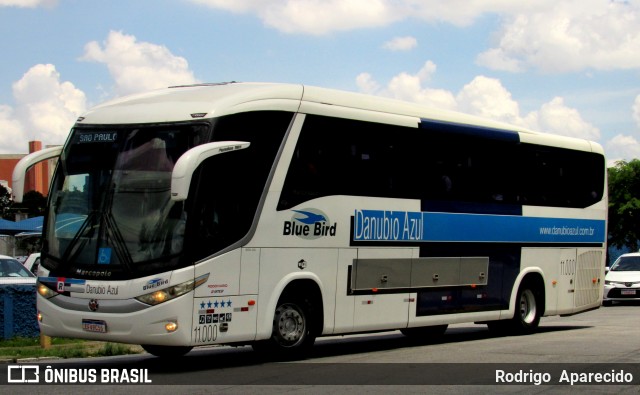 VIDA - Viação Danúbio Azul 11000 na cidade de São Paulo, São Paulo, Brasil, por Rodrigo  Aparecido. Número da foto: #11889172.
