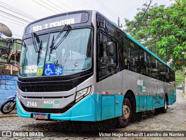 SIT Macaé Transportes 2146 na cidade de Macaé, Rio de Janeiro, Brasil, por Victor Hugo Gerhardt Leandro de Nantes. Número da foto: #11889004.