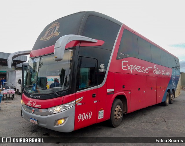 Expresso São Luiz 9060 na cidade de Feira de Santana, Bahia, Brasil, por Fabio Soares. ID da foto: 11888892.