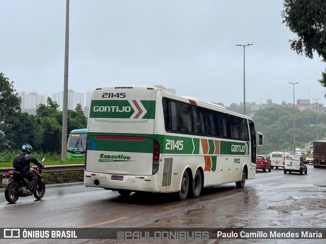 Empresa Gontijo de Transportes 21145 na cidade de Belo Horizonte, Minas Gerais, Brasil, por Paulo Camillo Mendes Maria. ID da foto: 11890384.