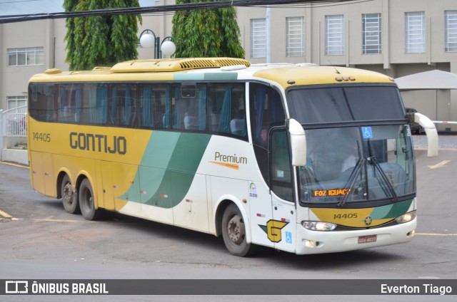 Empresa Gontijo de Transportes 14405 na cidade de Londrina, Paraná, Brasil, por Everton Tiago. ID da foto: 11889545.