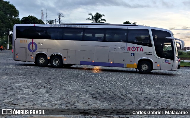 Rota Transportes Rodoviários 8555 na cidade de Porto Seguro, Bahia, Brasil, por Carlos Gabriel  Malacarne. ID da foto: 11889812.