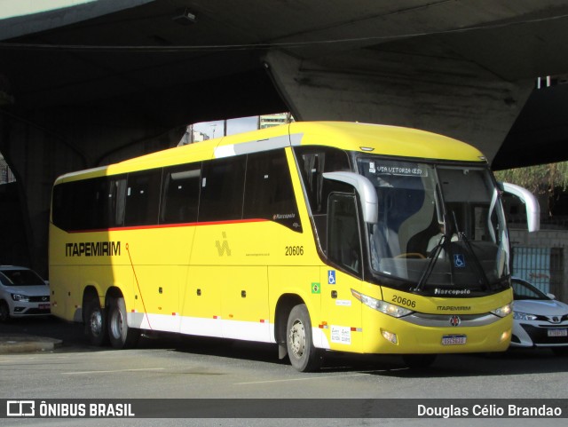 Viação Nova Itapemirim 20606 na cidade de Belo Horizonte, Minas Gerais, Brasil, por Douglas Célio Brandao. Número da foto: #11889714.