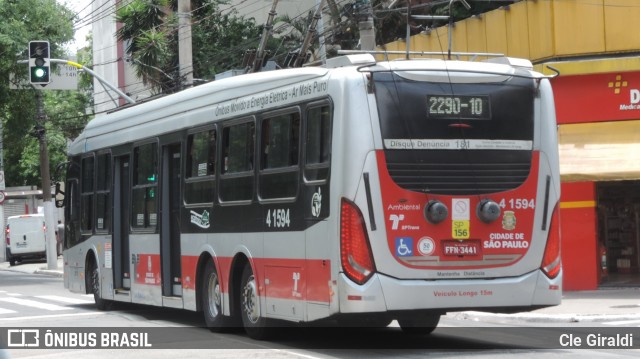 Himalaia Transportes > Ambiental Transportes Urbanos 4 1594 na cidade de São Paulo, São Paulo, Brasil, por Cle Giraldi. ID da foto: 11890959.