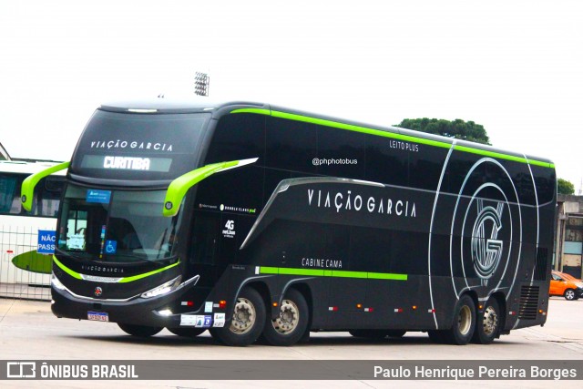 Viação Garcia 98120 na cidade de Curitiba, Paraná, Brasil, por Paulo Henrique Pereira Borges. Número da foto: #11889845.