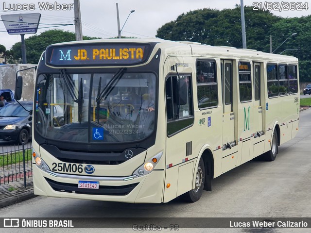 Viação Castelo Branco 25M06 na cidade de Curitiba, Paraná, Brasil, por Lucas Weber Calizario. Número da foto: #11889354.
