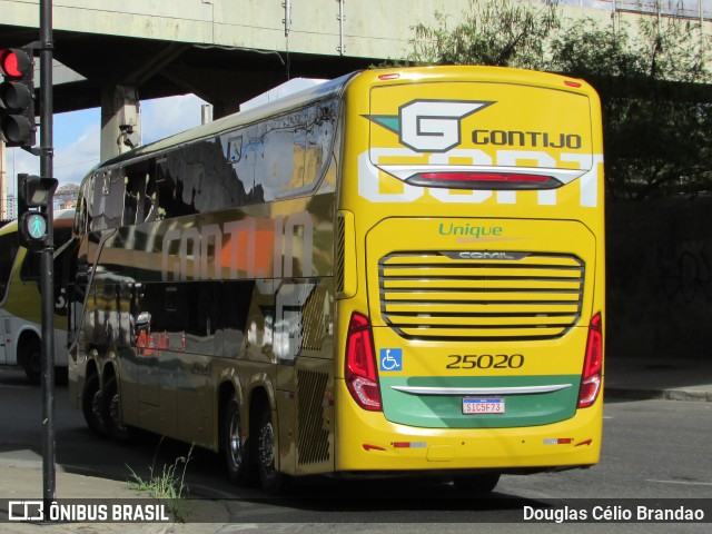 Empresa Gontijo de Transportes 25020 na cidade de Belo Horizonte, Minas Gerais, Brasil, por Douglas Célio Brandao. ID da foto: 11890613.