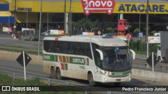 Empresa Gontijo de Transportes 21495 na cidade de Escada, Pernambuco, Brasil, por Pedro Francisco Junior. Número da foto: #11891108.