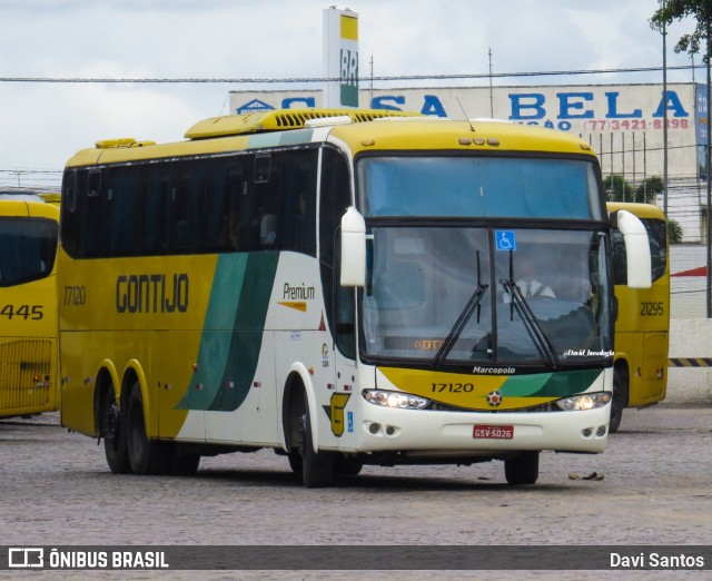 Empresa Gontijo de Transportes 17120 na cidade de Vitória da Conquista, Bahia, Brasil, por Davi Santos. Número da foto: #11888943.