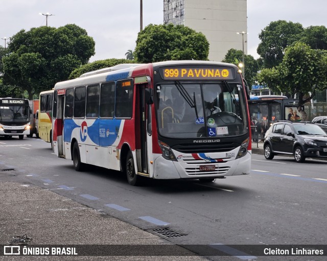 Viação Pavunense B32589 na cidade de Rio de Janeiro, Rio de Janeiro, Brasil, por Cleiton Linhares. Número da foto: #11890517.