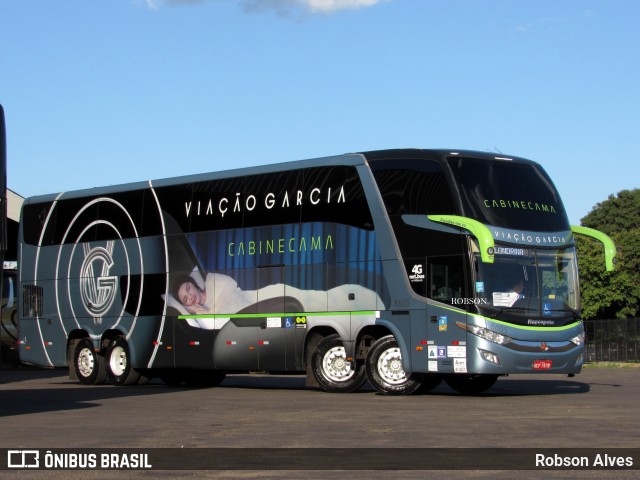Viação Garcia 8605 na cidade de Paranavaí, Paraná, Brasil, por Robson Alves. Número da foto: #11890790.