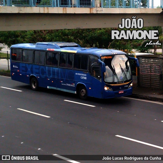 Viação Redentor C47948 na cidade de Rio de Janeiro, Rio de Janeiro, Brasil, por João Lucas Rodrigues da Cunha. Número da foto: #11889424.