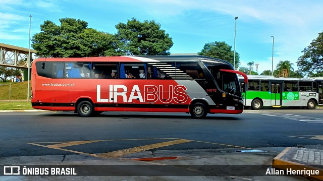 Lirabus 14076 na cidade de Paulínia, São Paulo, Brasil, por Allan Henrique. Número da foto: #11889039.