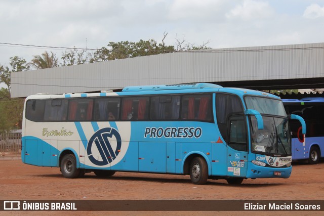 Auto Viação Progresso 6299 na cidade de Peritoró, Maranhão, Brasil, por Eliziar Maciel Soares. ID da foto: 11893509.