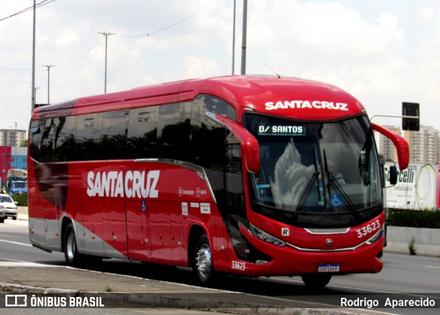 Viação Santa Cruz 33623 na cidade de São Paulo, São Paulo, Brasil, por Rodrigo  Aparecido. Número da foto: #11892851.
