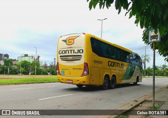 Empresa Gontijo de Transportes 19490 na cidade de Ipatinga, Minas Gerais, Brasil, por Celso ROTA381. ID da foto: 11891406.